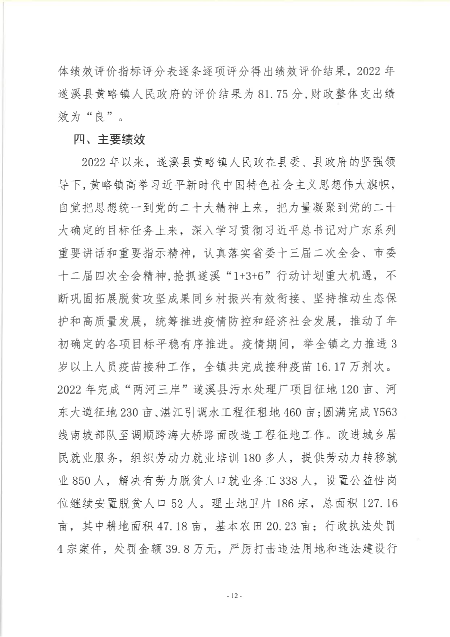 遂溪縣黃略鎮(zhèn)人民政府2022年度部門整體支出績效評價報告_13.png